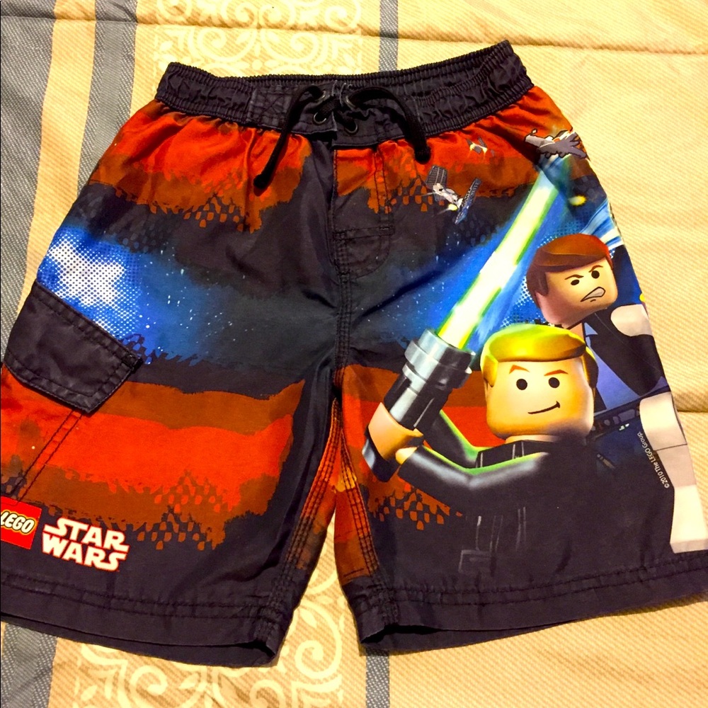 A pair of Star Wars 4/5 X-Small swimming trunks